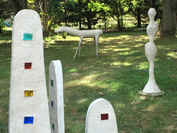 Cement sculptures